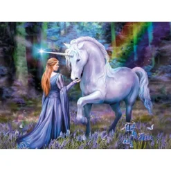 Discount Clementoni Puzzle 1500 piezas Anne Stokes Bosque Azul
