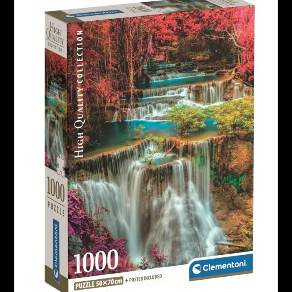 Puzzle 1000 Piezas Cataratas Huay Mae Khamin - Clementoni