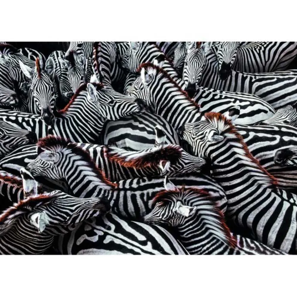 Clementoni Puzzle 1000 Piezas Cebras Africanas National Geographic
