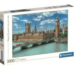 Puzzle 3000 piezas Cámara parlamento Británico de Clementoni