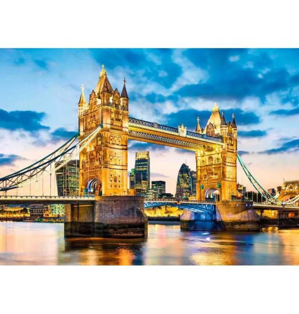 New Clementoni Puzzle 2000 Piezas del Puente Torre Londres -