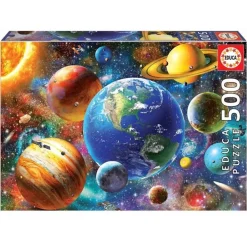 Sale Educa Puzzle 500 piezas del Sistema Solar -