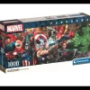 New Clementoni Puzzle 1000 piezas Héroes de Marvel Panorámico