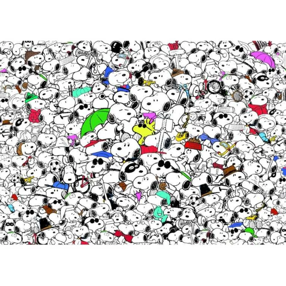 Outlet Clementoni Puzzle 1000 piezas Imposible de Peanuts - Snoopy