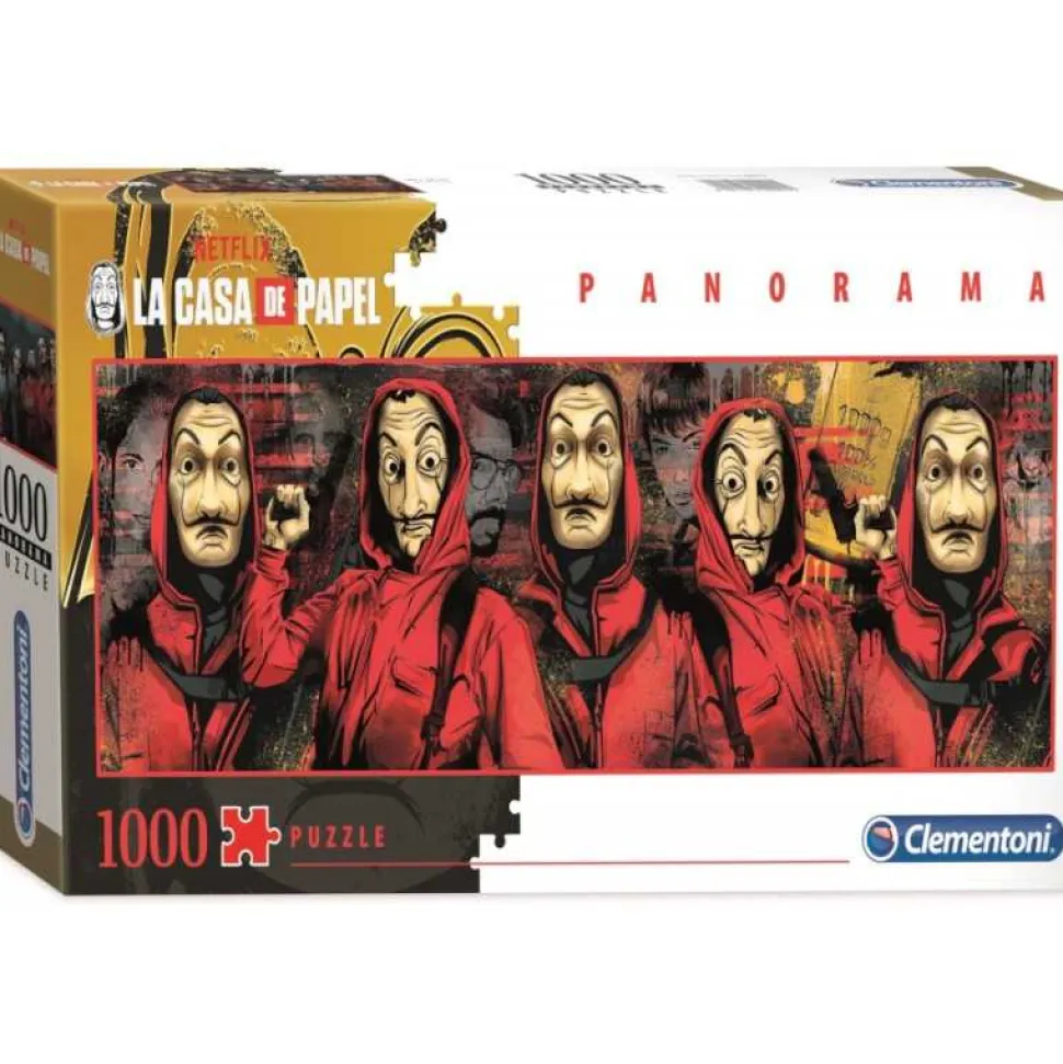 Puzzle 1000 Piezas La Casa de Papel Panorámico -