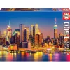 Puzzle 1500 piezas Manhattan de Noche