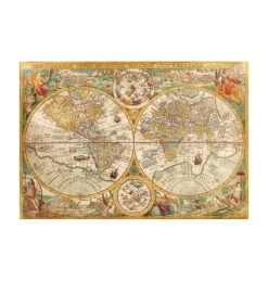 Online Clementoni Puzzle 2000 piezas Mapa Antiguo