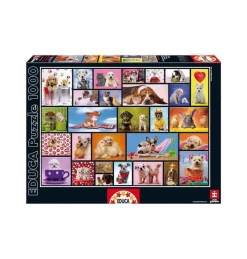 Clearance Educa Borras Puzzle 1000 Piezas Momentos Compartidos - Perros