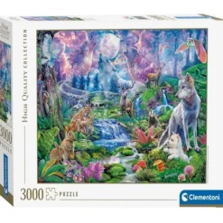 Puzzle 3000 piezas Mundo Animales Salvajes -