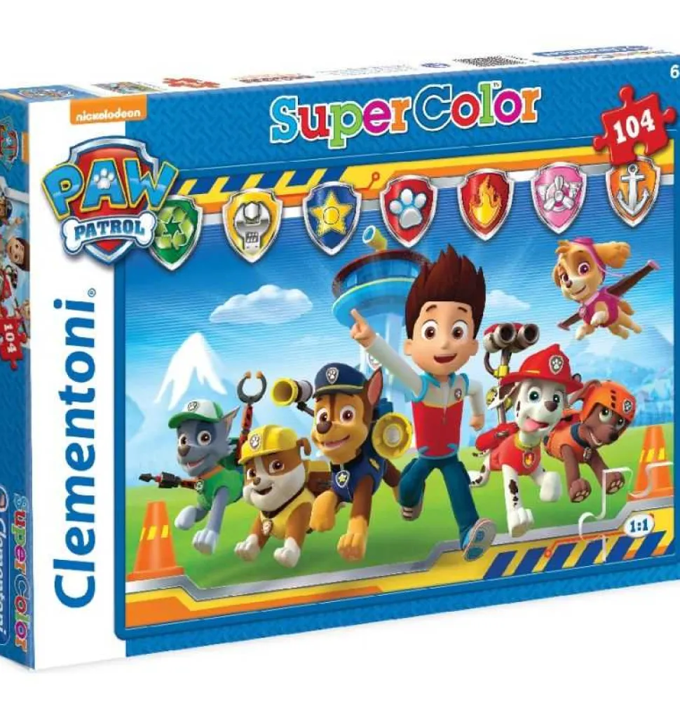 Puzzle 104 piezas Patrulla Canina