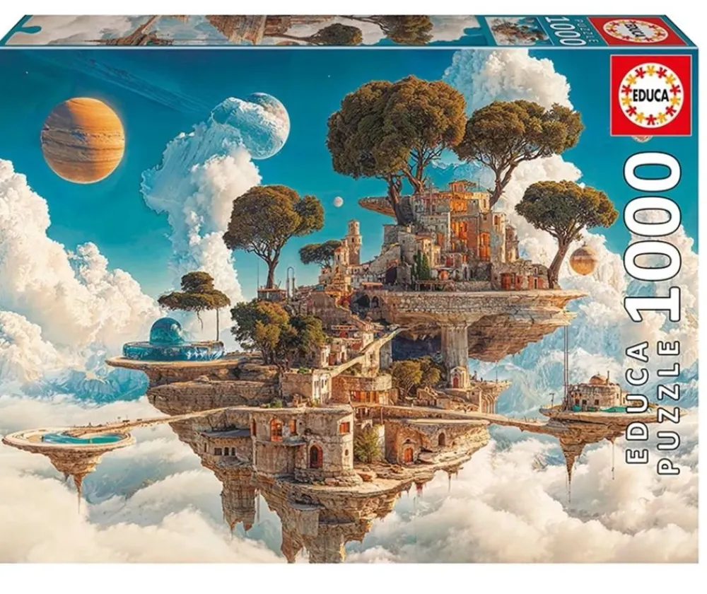 Outlet Educa Puzzle 1000 piezas Reino de las Nubes -