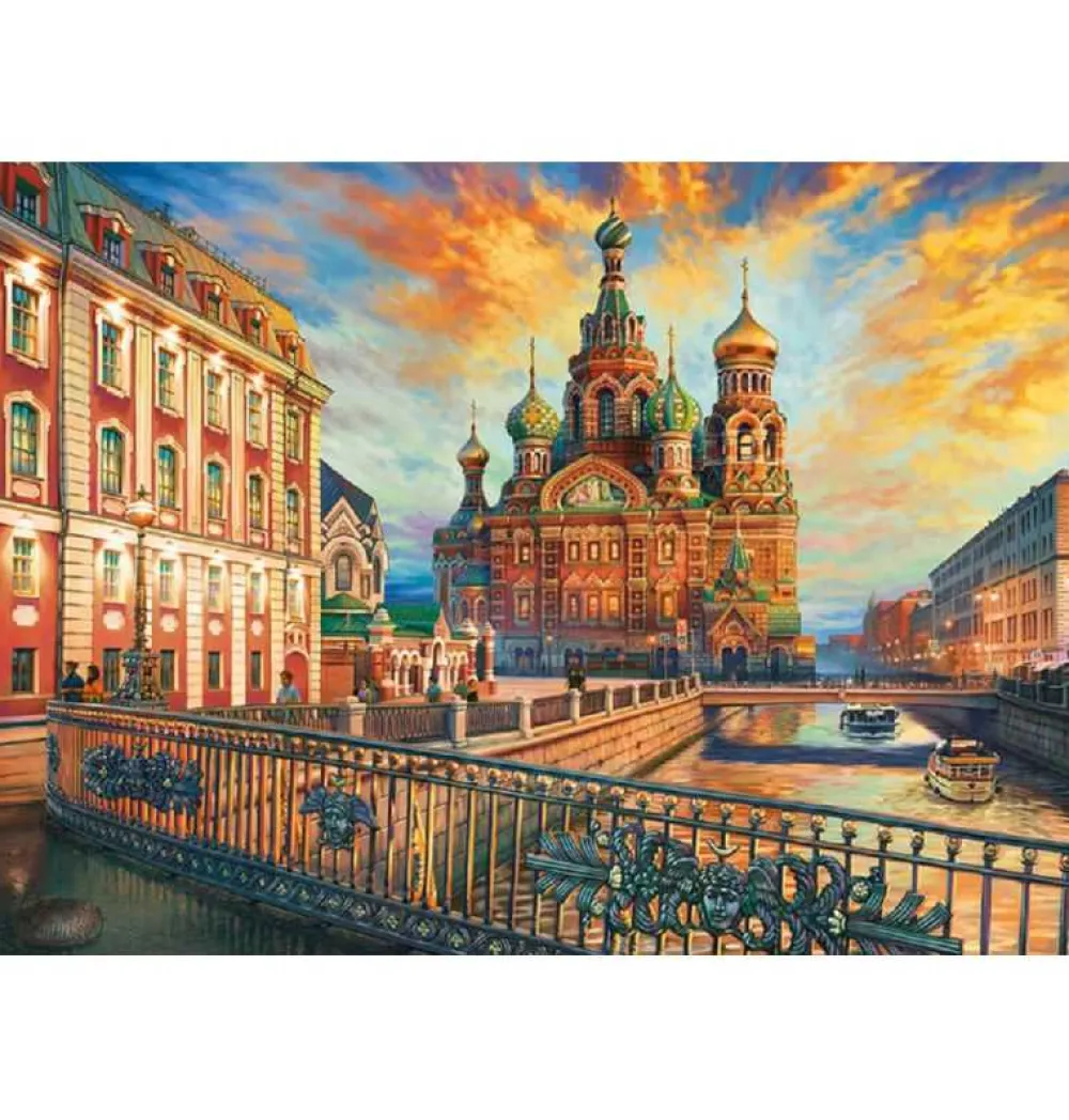 Hot Educa Borras Puzzle 1500 piezas San Petersburgo - Rusia