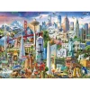 Puzzle 1500 piezas Símbolos de Norte América