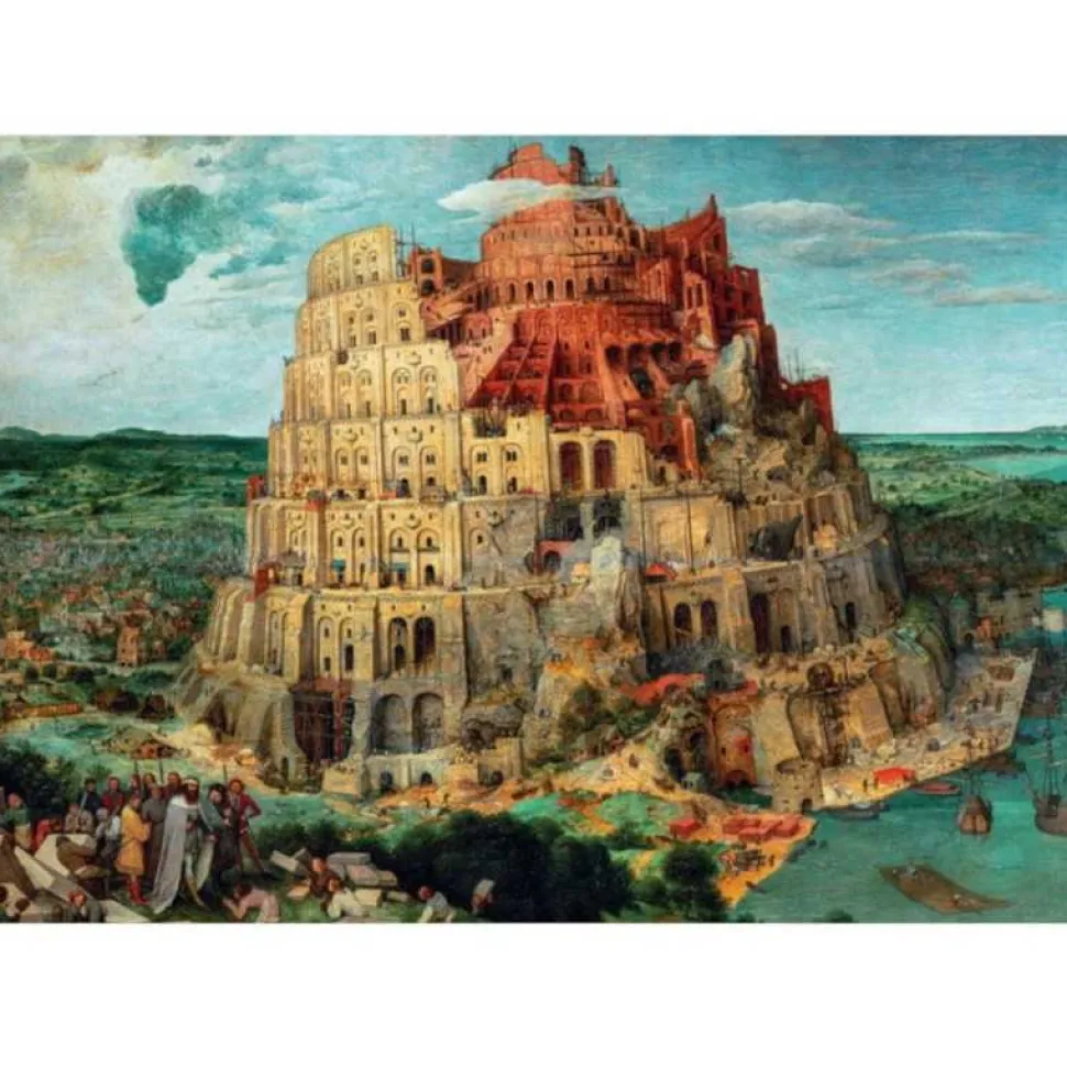 Puzzle 1500 piezas Torre de Babel - Pieter Bruegel