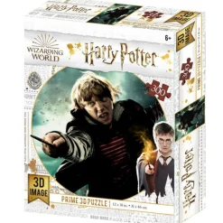 Puzzle Prime Lenticular Harry Potter Ron Weasley Batalla 300piezas 46x31cm
