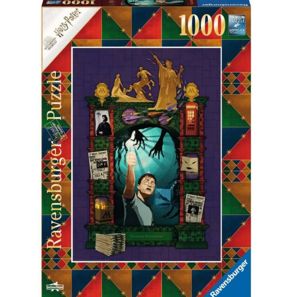 Online Ravensburger Puzzle Harry Potter Book Edition E 1000 Piezas, Inspirado en La Orden Del Fénix medidas 70x50cm