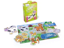 Puzzles de 6 animales flexi forms