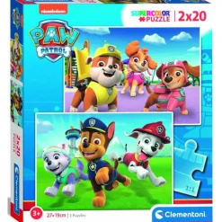 Puzzles de 20 piezas Serie Televisiva Patrulla Canina Chase