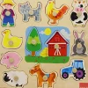 Clearance Diset Puzzle siluetas granja