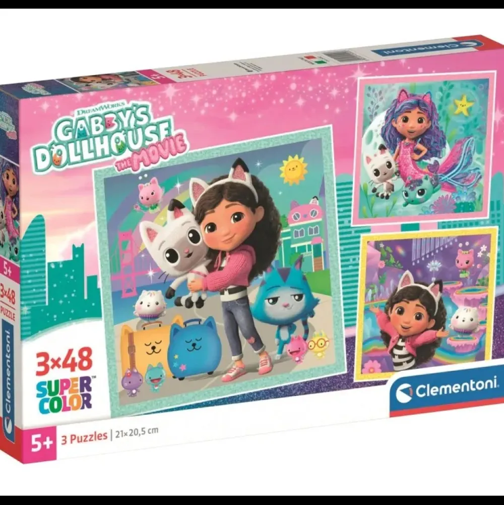 Discount La Casa De Gabby Puzzles 48 piezas de La Casa de Muñecas de Gabby +5A