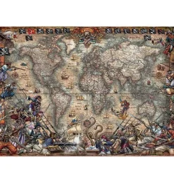 Puzzles 2000 Piezas Mapa de Piratas
