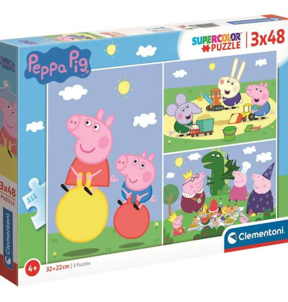 Puzzles 48 piezas Serie televisiva Peppa Pig