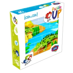 Puzzle vertical Cocodrilos - Caja de 32 piezas