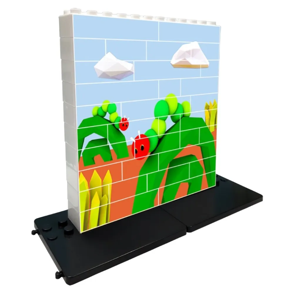 Game Movil Puzzle vertical Gusanos - Caja de 32 piezas