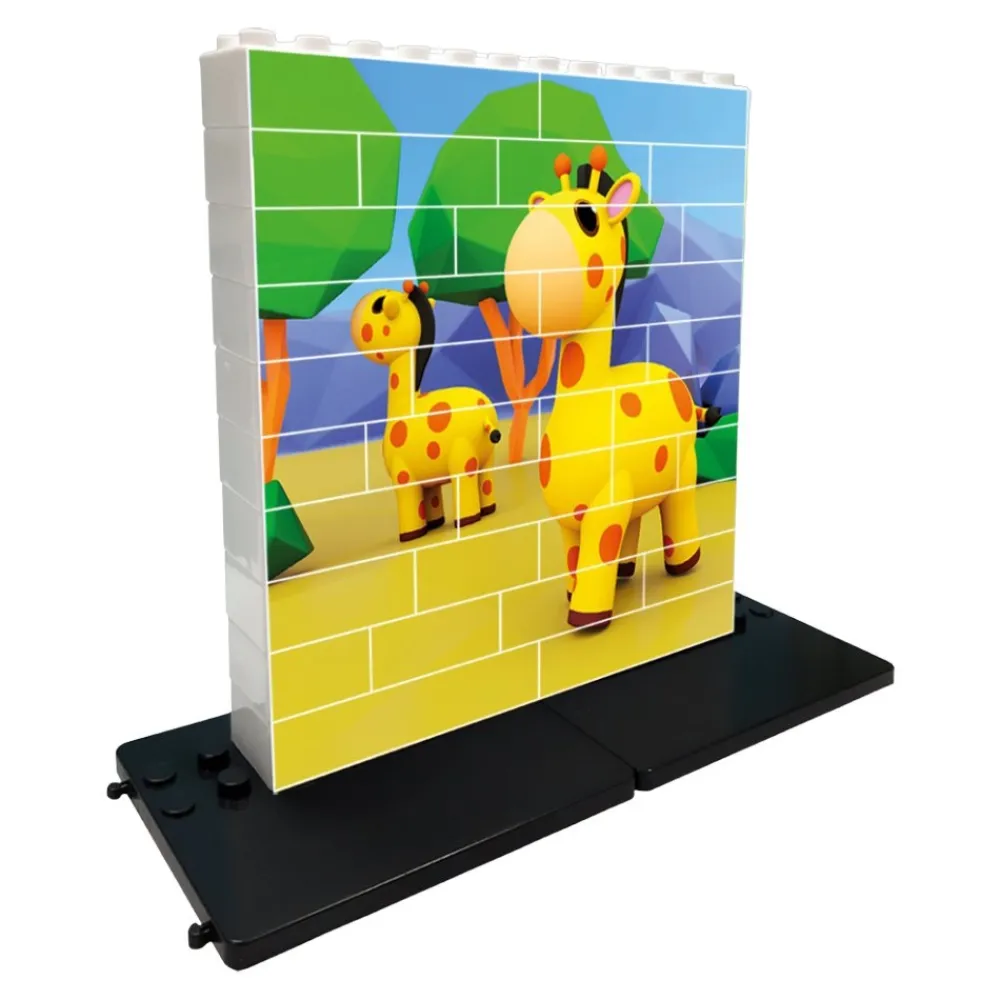 Online Game Movil Puzzle vertical Jirafas - Caja de 32 piezas