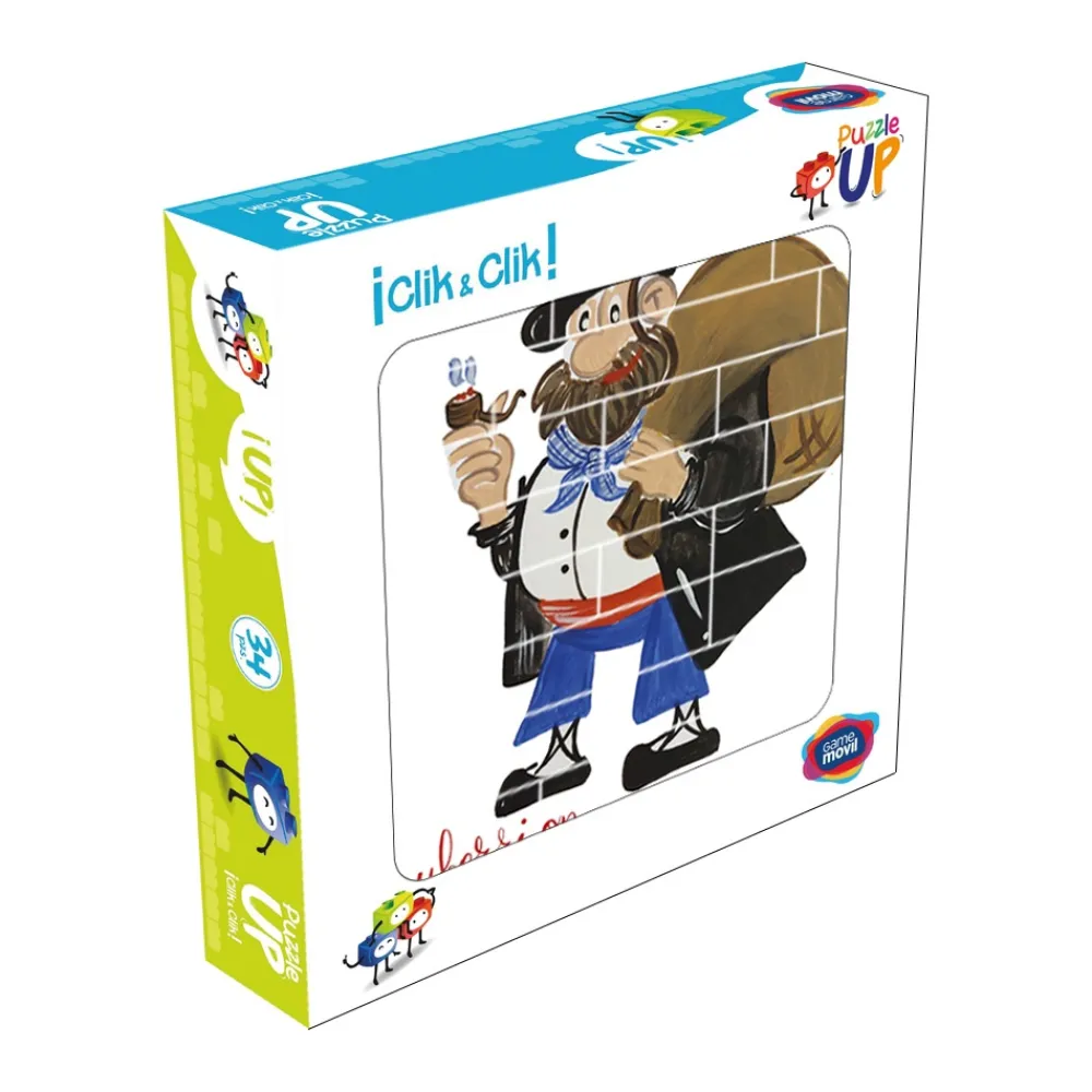 Outlet Game Movil Puzzle vertical Olentzero – Caja de 32 piezas