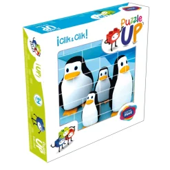 Discount Game Movil Puzzle vertical Pingüinos - Caja de 32 piezas