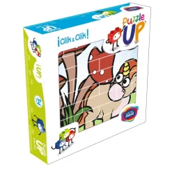 Outlet Game Movil Puzzle vertical Unicornio Setas - Caja de 32 piezas