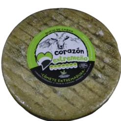 Queso Artesano de Cabra Corazón Extremeño - Pieza de 800 g
