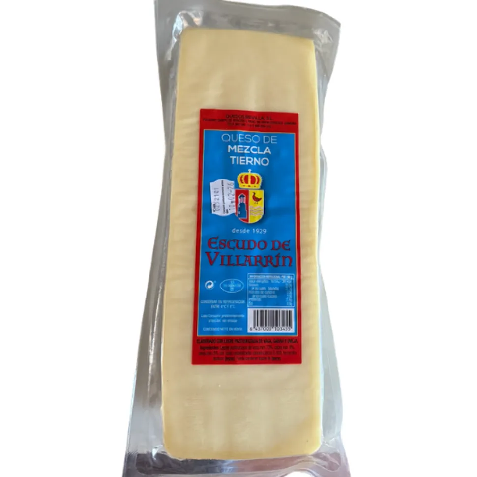 Queso Barra Mezcla Tierno Escudo de Villarrín – Desde 1929