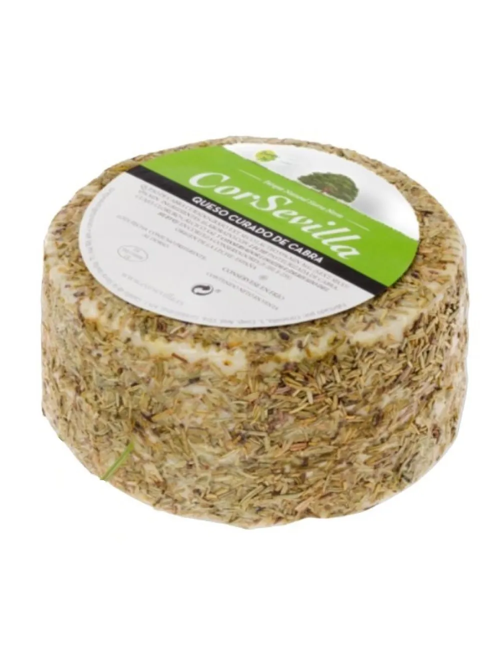New CorSevilla Queso curado de cabra al romero – Queso entero 700 g