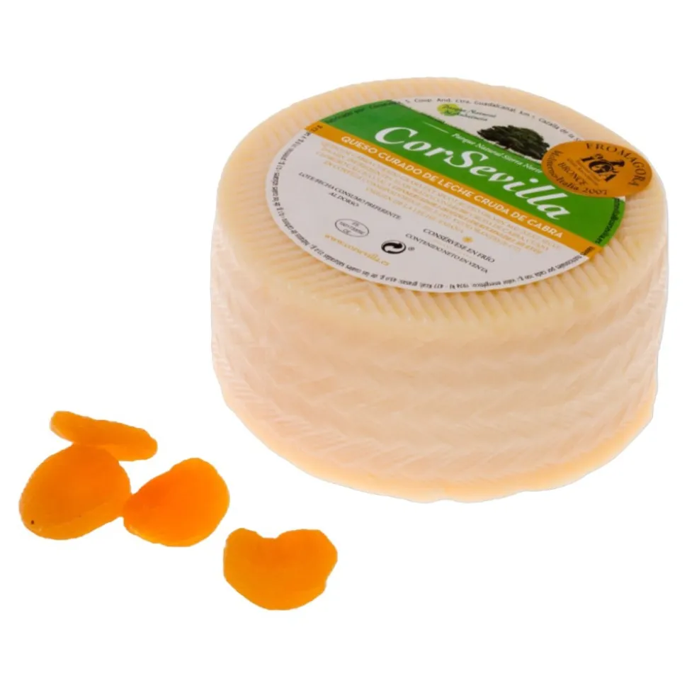 Queso curado de leche cruda de cabra – Queso entero 700 g