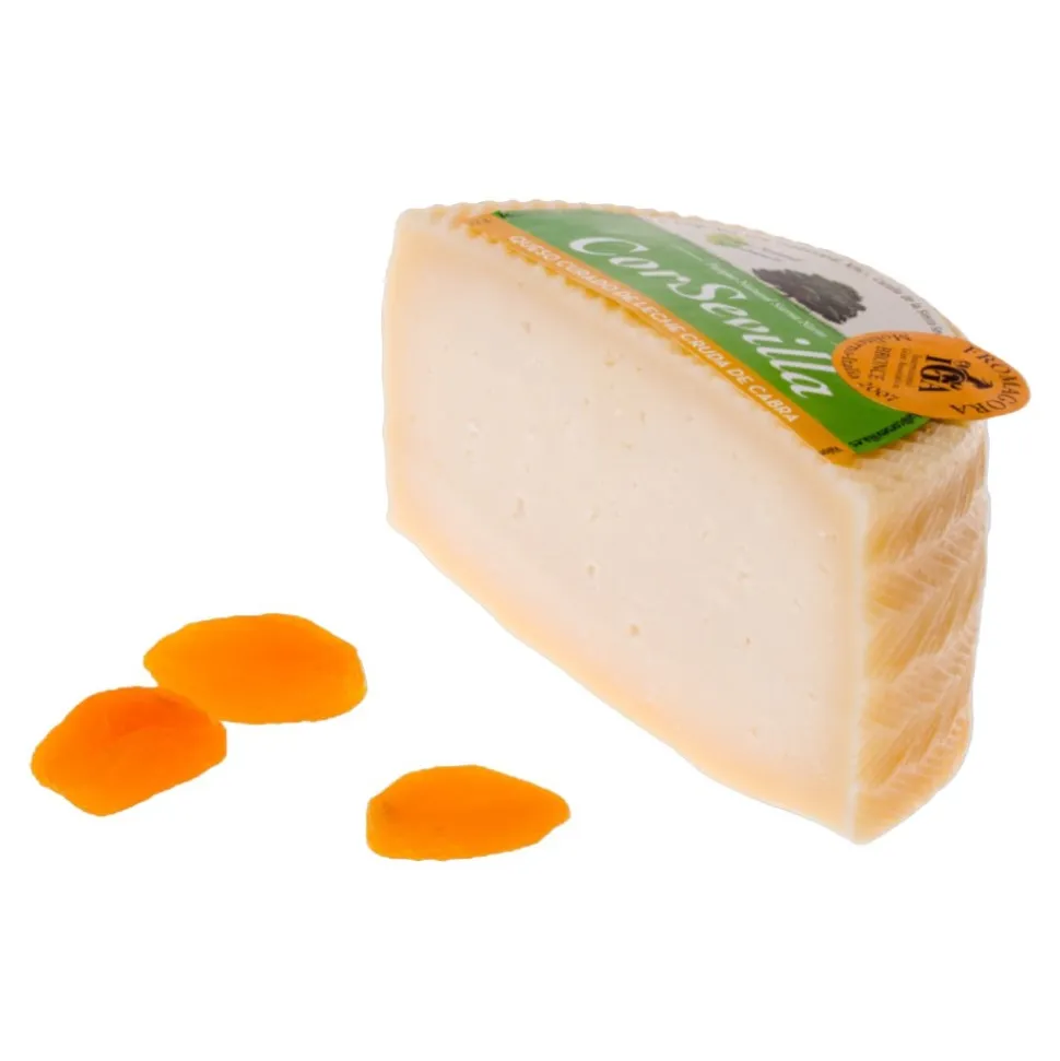 Queso curado de leche cruda de cabra – Mitad de queso 1,4 kg aprox.