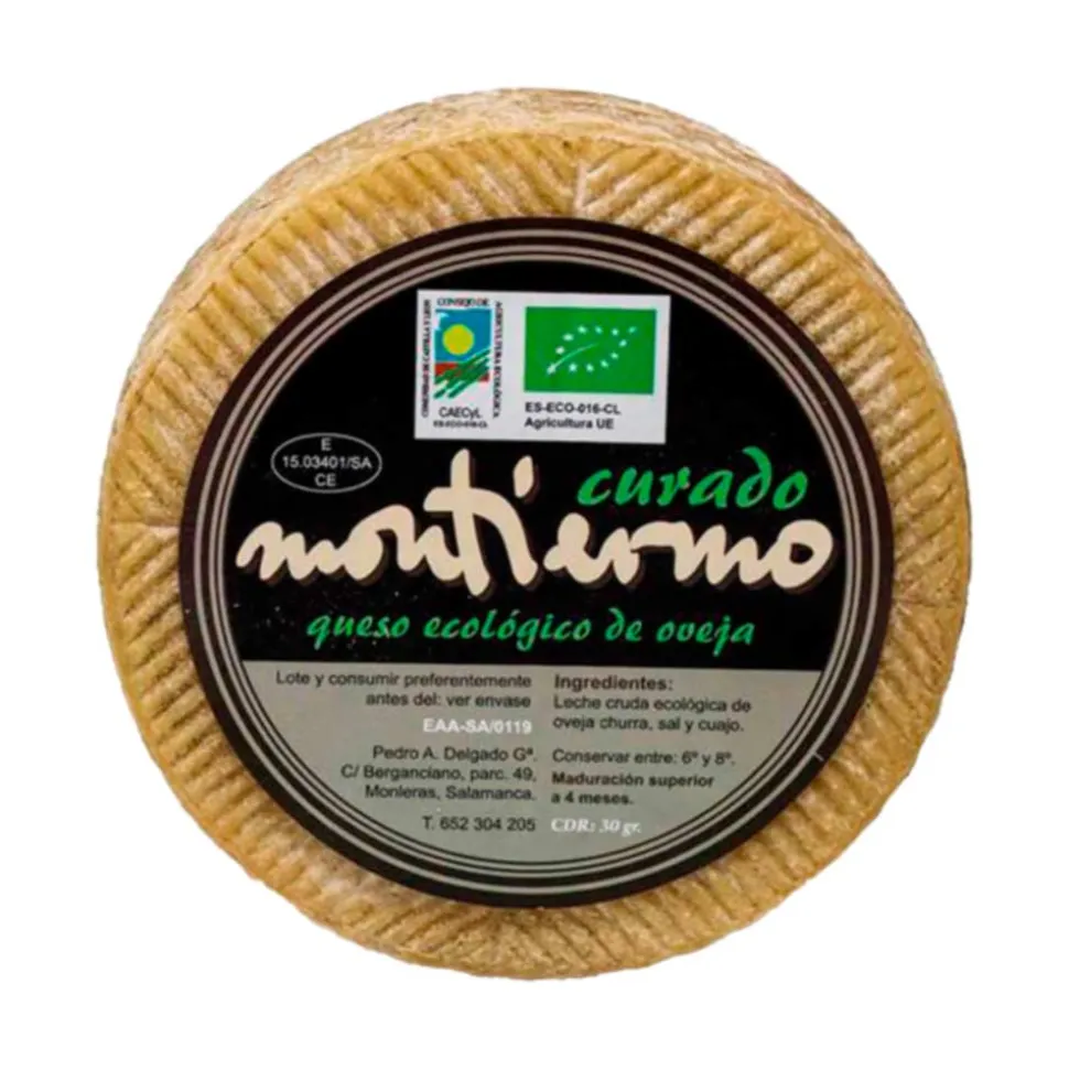 Queso curado de oveja Ecológico - 1300 g