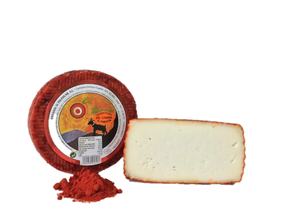 Queso de Cabra Semicurado al Pimentón