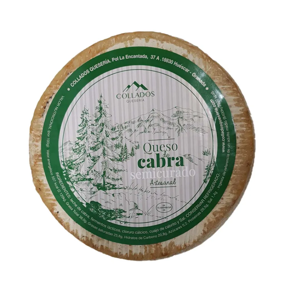 Hot Collados Quesería Queso de cabra semicurado artesanal |