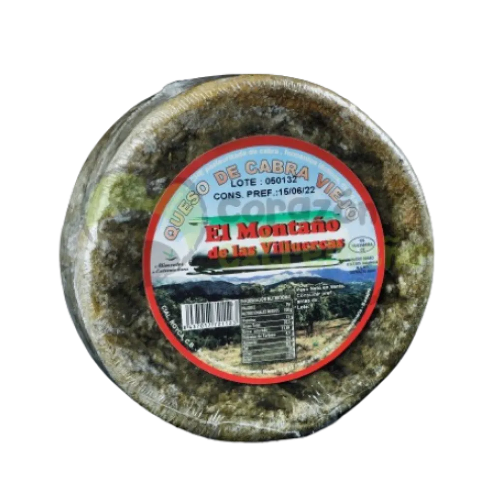 Corazón Extremeño Queso de Cabra Viejo El Montaño de las Villuercas 750 g
