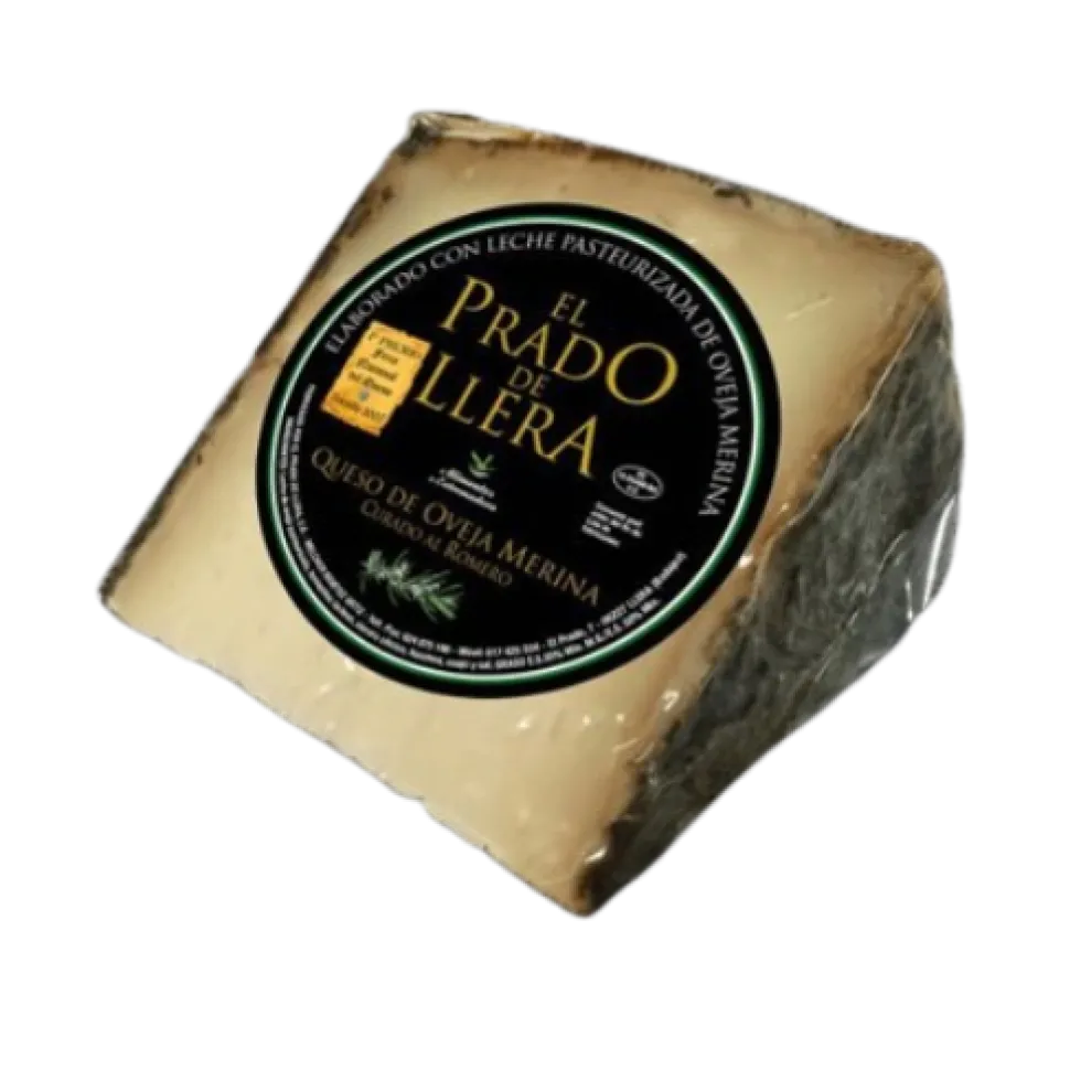 Queso de Oveja Curado al Romero - El prado de Llera