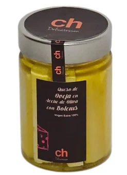 Queso de oveja en aceite de oliva con boletus - 220 g
