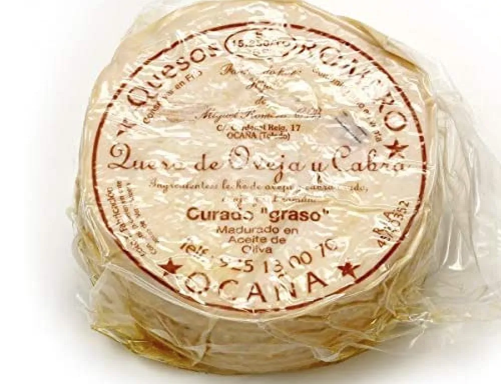 Online Ibéricos a Domicilio Gourmet Queso de Oveja y Cabra "Ocaña"