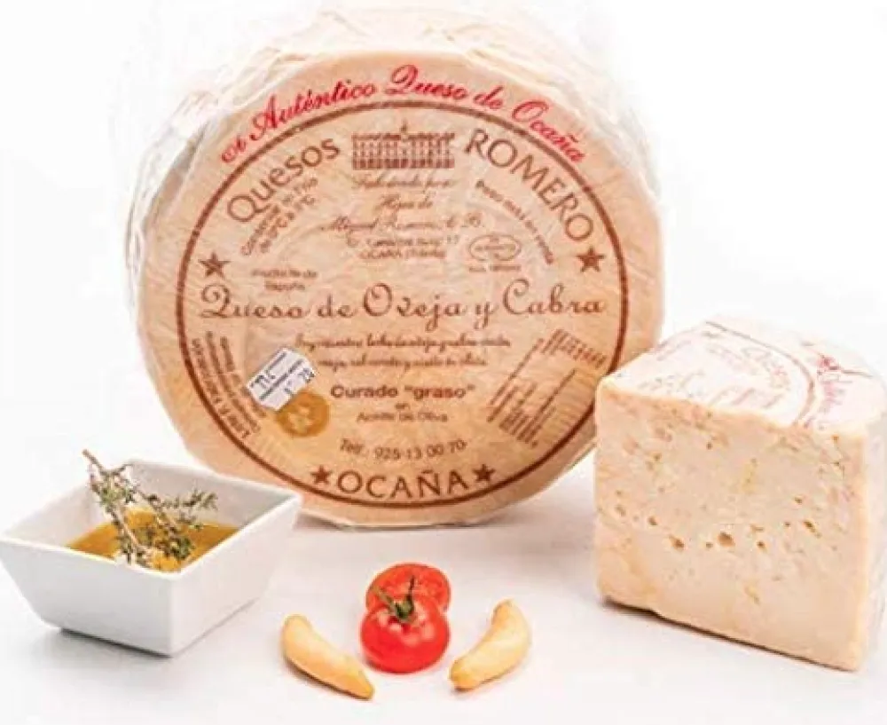 Online Ibéricos a Domicilio Gourmet Queso de Oveja y Cabra "Ocaña"