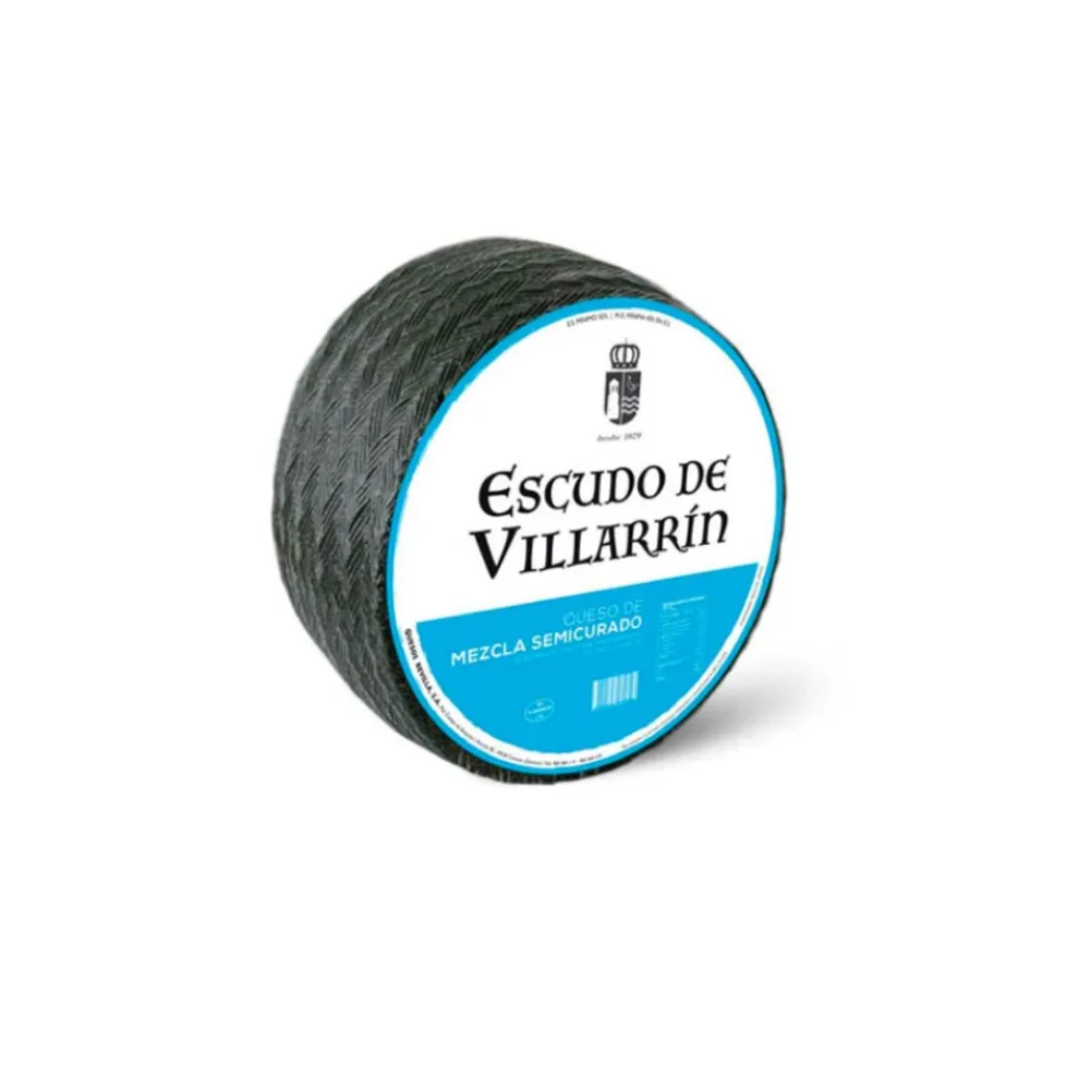 Hot Ibéricos a Domicilio Gourmet Queso El Escudo de Villarín Semicurado Artesano Mezcla