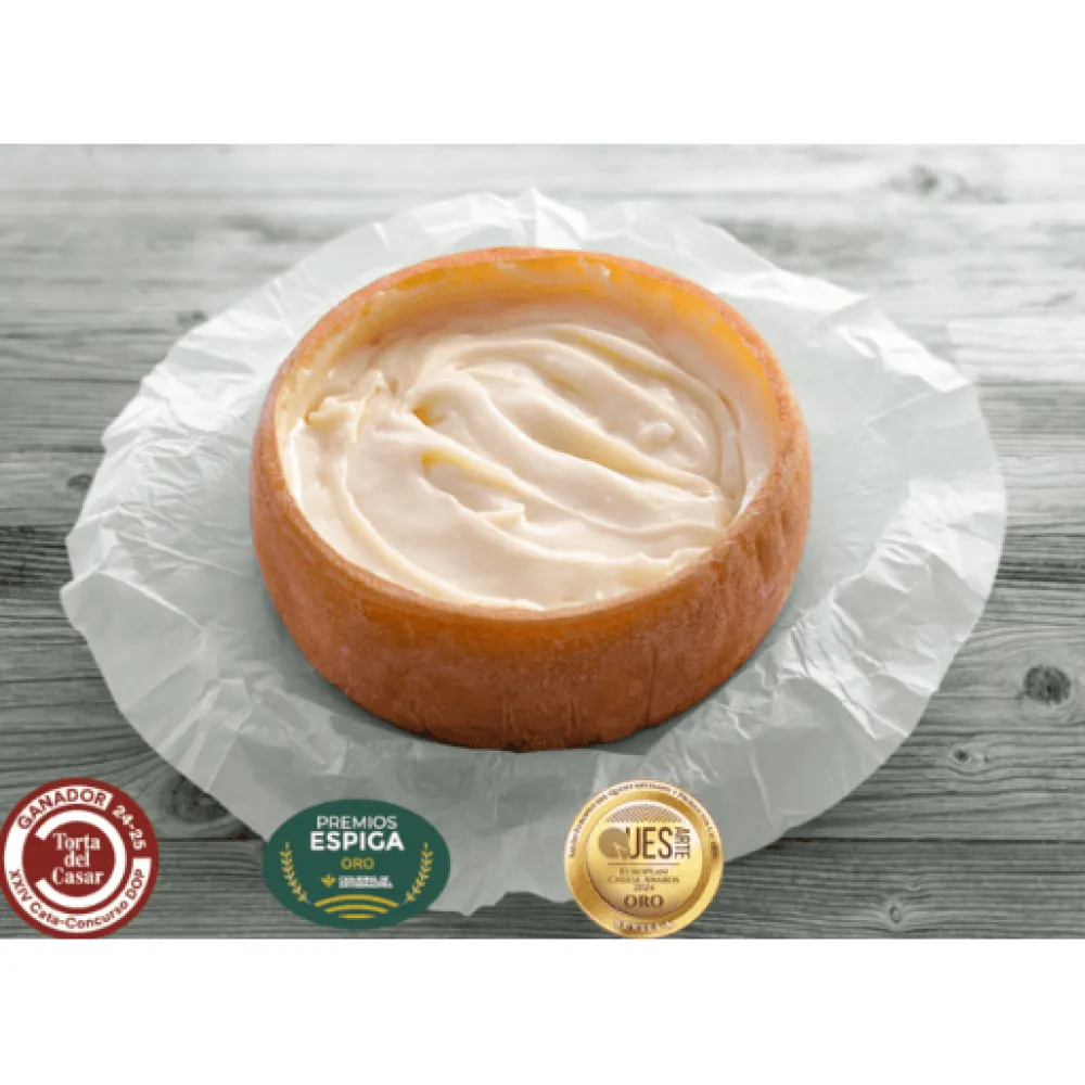 Online Ibéricos a Domicilio Gourmet Queso Gran Casar D.O.P. Torta del Casar 450g