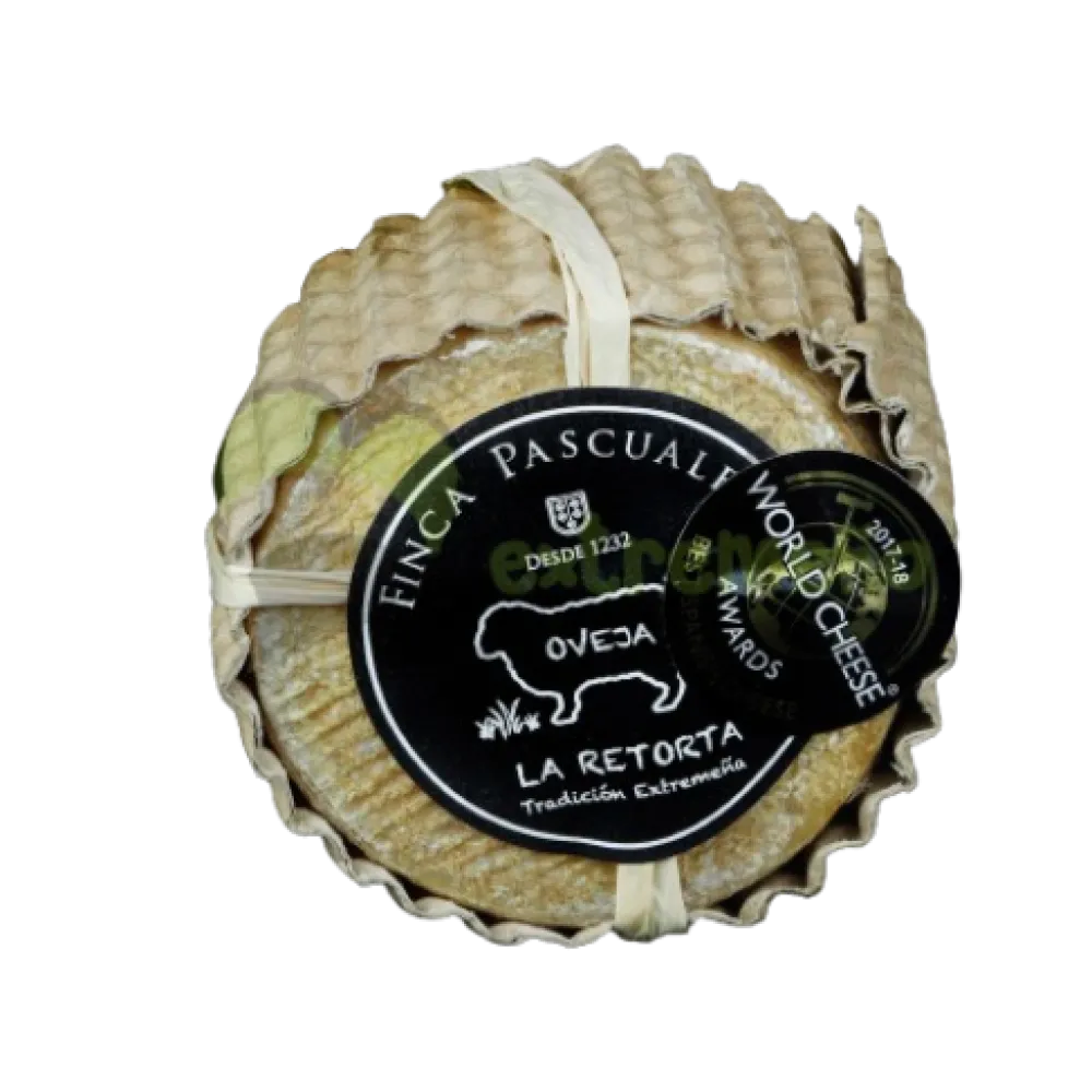 Hot Corazón Extremeño Queso Miniretorta Finca Pascualete 140 g - Plata World cheese awards 2021