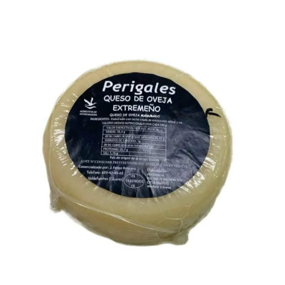 Queso Perigales de Oveja Extremeño 0,700 kg