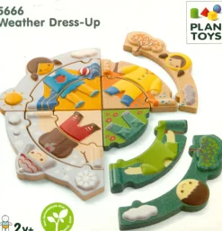 Outlet Plan Toys ¿Qué tiempo hace hoy? (Weather Dress-Up)